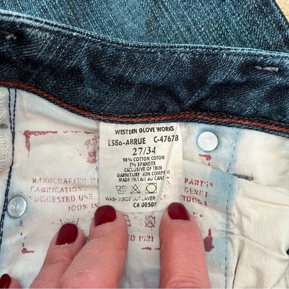 1921 western Glove Works jeans tall - Picture 7 of 7